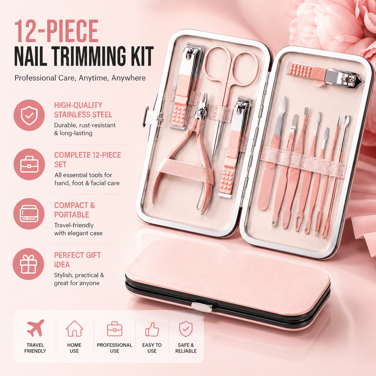 Nail Trimming Kit 12pcs