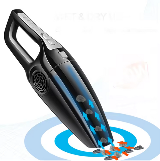 Portable Car Vacuum Cleaner 12V – High Power Handheld Cleaner