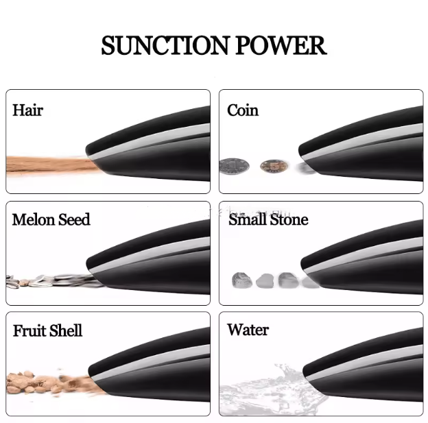 Portable Car Vacuum Cleaner 12V – High Power Handheld Cleaner