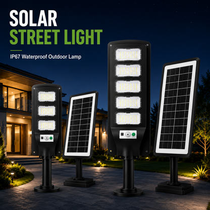 Solar Street Light | IP67 Waterproof Outdoor Lamp