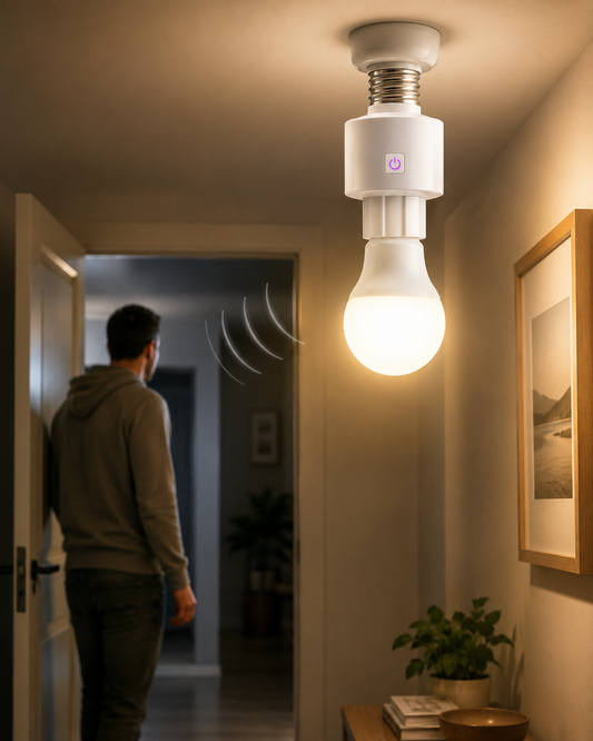 Radar Motion Sensor Lamp Holder