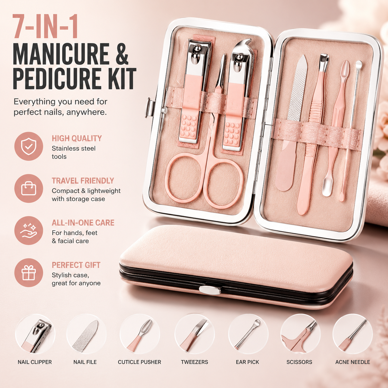 Nail Trimming Kit 7pcs