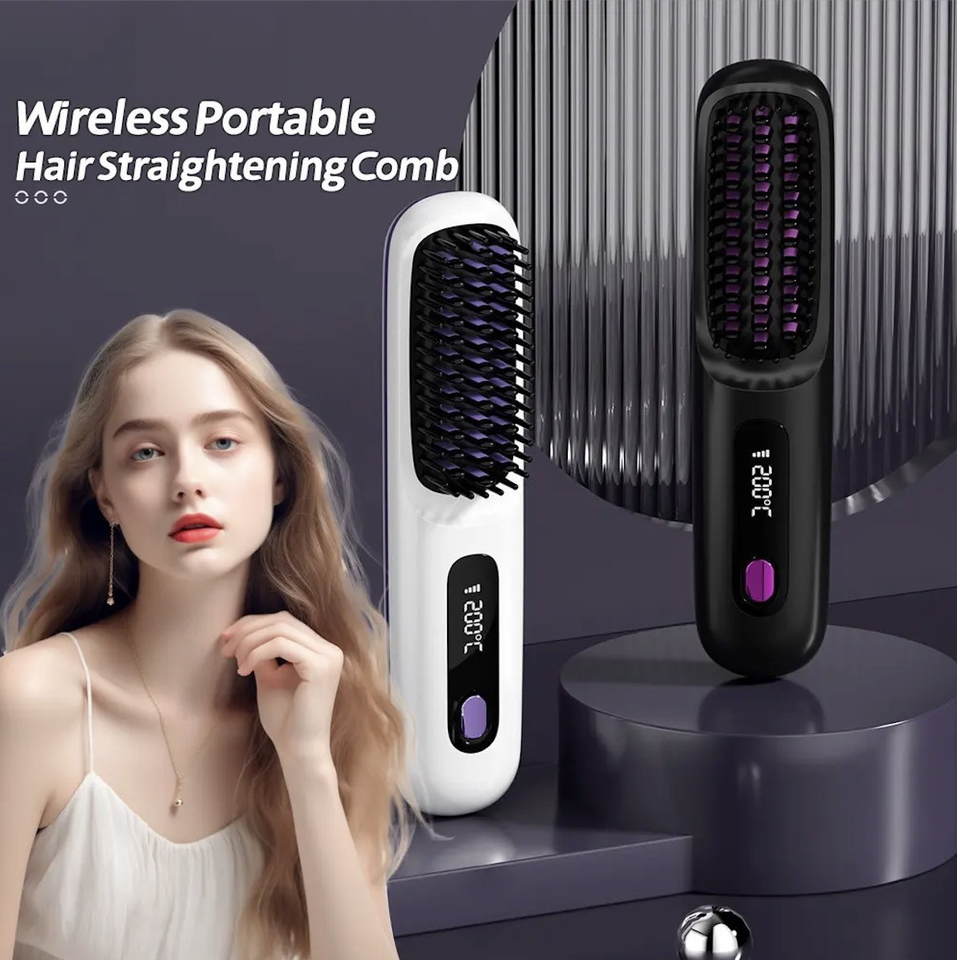 Effortless Hair Straightening Brush™
