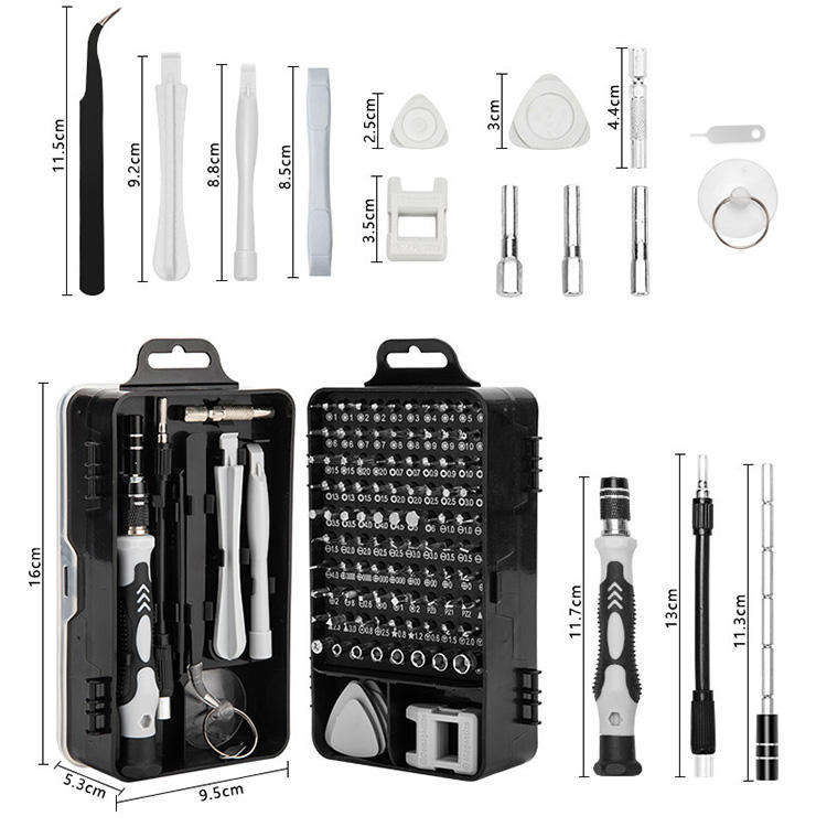 Ultimate 115-Piece Precision tool kit
