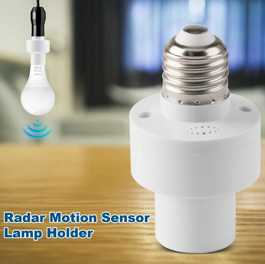 Radar Motion Sensor Lamp Holder