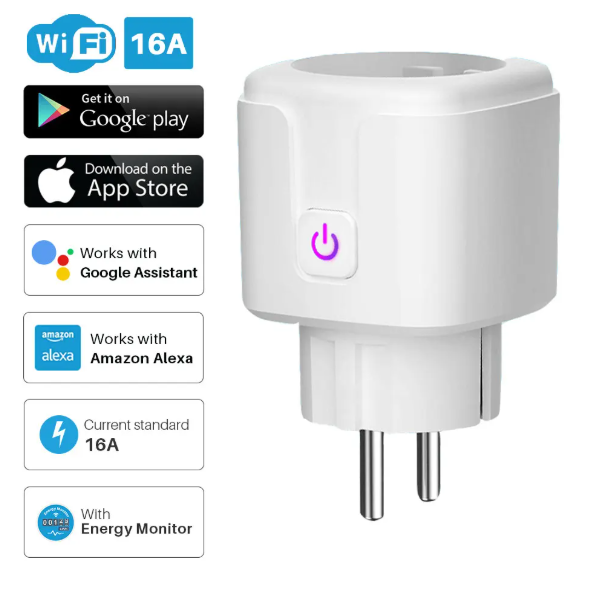 Tuya Smart WiFi Plug 16A