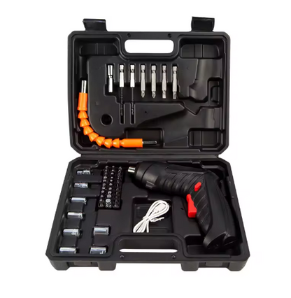 Electric Screwdriver Set 47PCS – Cordless Rechargeable Mini Drill Kit