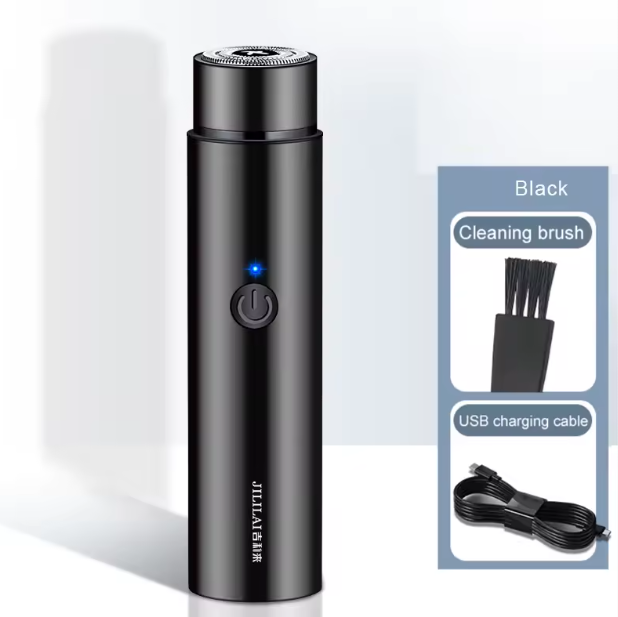 Portable Mini Electric Shaver – USB Rechargeable Razor for Men